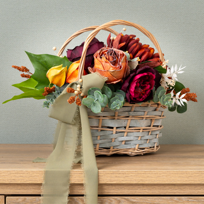 Autumn Bridesmaid Basket