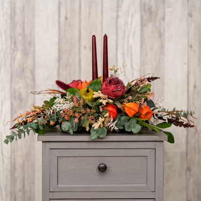 Autumn Candle Centrepiece