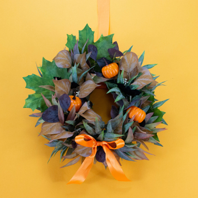 Pumpkin Wreath Design